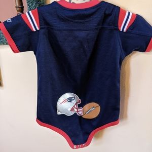 Patriots Jersey Kids Onesie